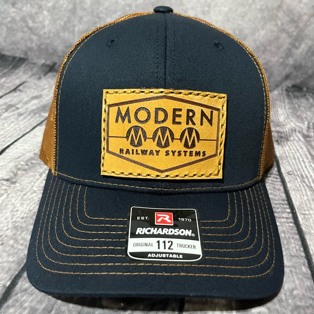 Custom Business leather patch hat
